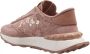 Valentino Garavani Sneakers Lacerunner Sneakers in poeder roze - Thumbnail 1