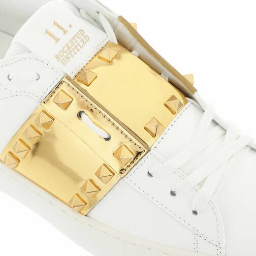 Valentino Garavani Sneakers Rockstud Untitled Sneakers in white