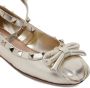 Valentino Loafers & ballerina schoenen Rockstud Ballerinas in beige - Thumbnail 1