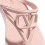 Valentino Garavani VLogo Signature Rubber Teenslippers Pink Dames - Thumbnail 2