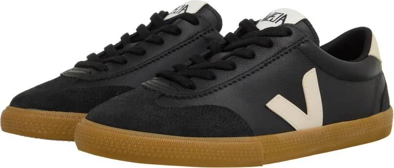 Veja Low-Top Sneakers Volley in zwart