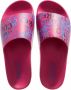 Versace Jeans Couture Slippers Fondo Shelly in roze - Thumbnail 2