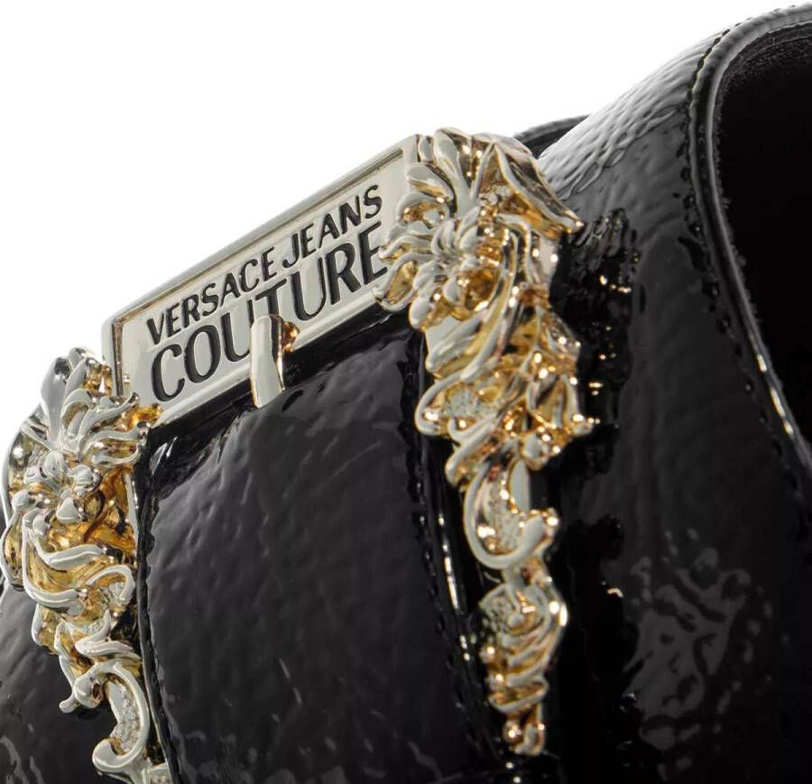 Versace Jeans Couture Slippers Fondo Millie in zwart