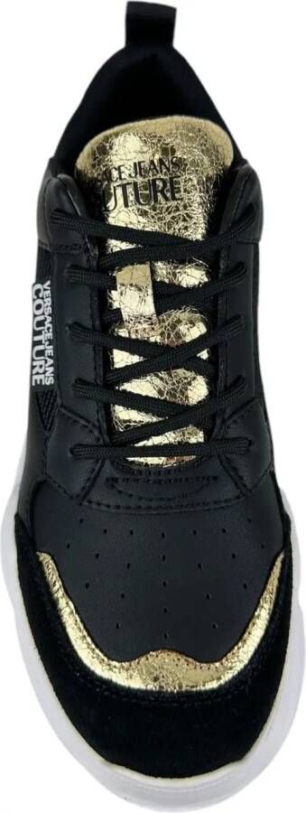 Versace Jeans Couture Low-Top Sneakers Dames Sneaker in zwart