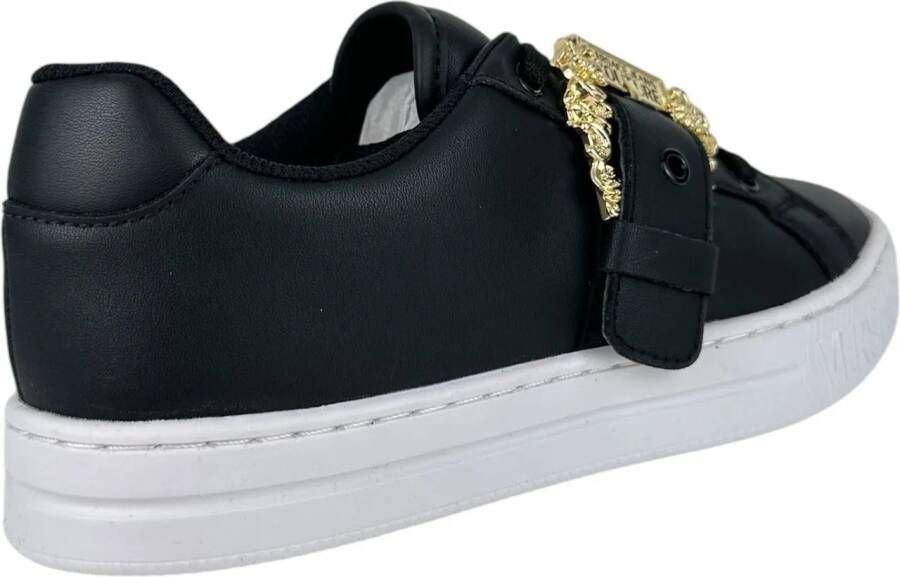 Versace Jeans Couture Sneakers Versace Couture Dames Sneaker Zwart 76VA3SK9-ZP311 in zwart