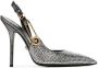 Versace Pumps & high heels Safety Pin 120Mm Pumps in zilver - Thumbnail 1