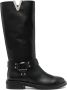 Via Roma 15 Boots Black Malibu Boot in zwart - Thumbnail 1