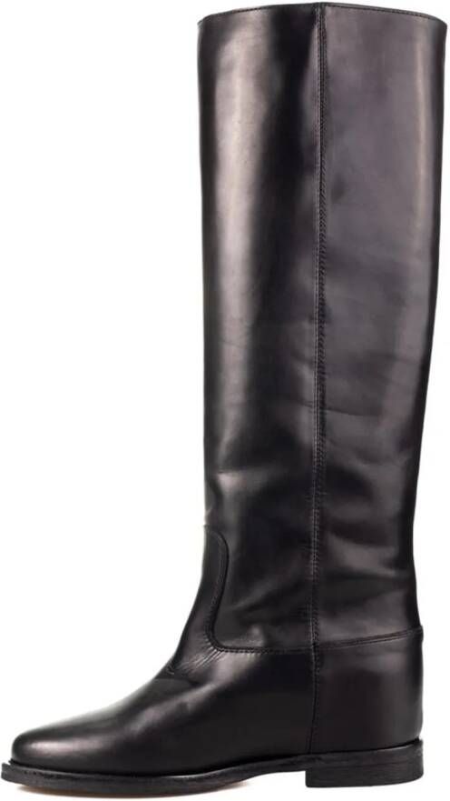 Via Roma 15 Boots & laarzen Boots Black in zwart