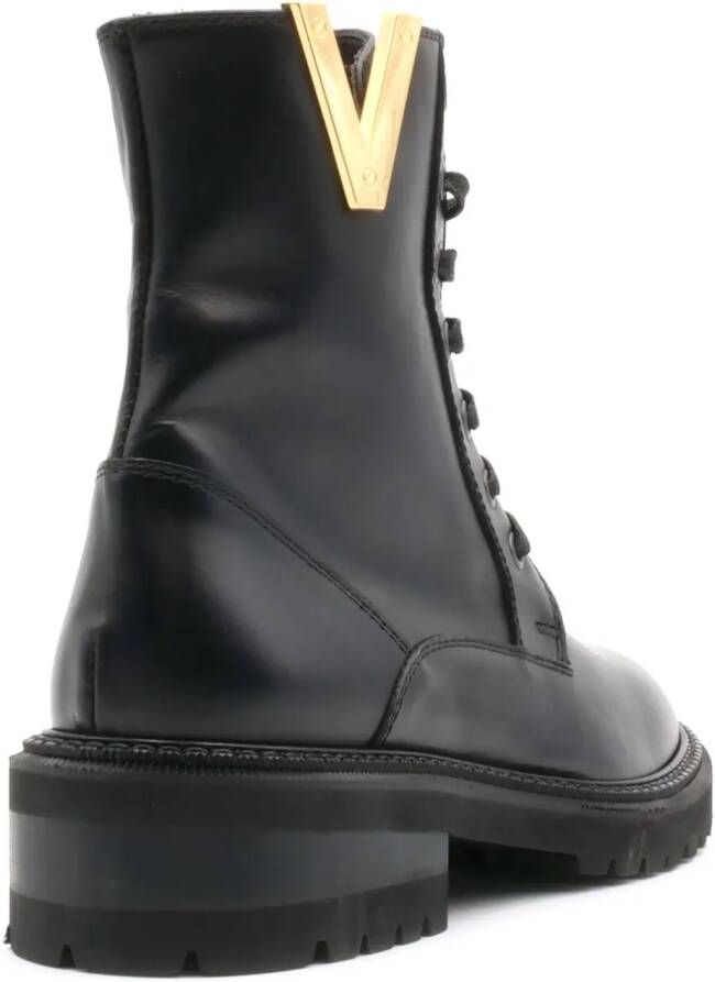 Via Roma 15 Boots & laarzen Boots Black in zwart