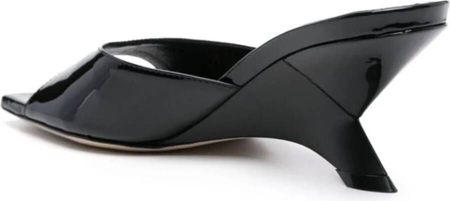 Vic Matié Slippers & Mules Sandals Black in zwart