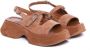 Vic Matié Slippers & Mules Sandals Brown in bruin - Thumbnail 1