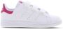 Adidas Originals Stan Smith sneakers wit roze Meisjes Gerecycled polyester (duurzaam) 34 - Thumbnail 4