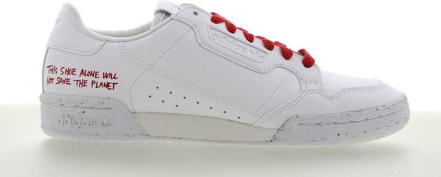 Adidas Continental 80 Dames Schoenen White Leer