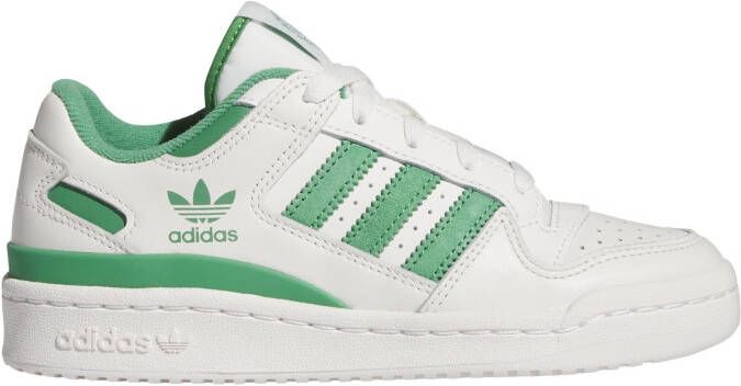 Adidas Originals Forum Low Cl J Sneaker White Sneakers Schoenen cloud white preloved green prevoled green maat: 38 2 3 beschikbare maaten:36 2 3