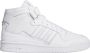 Adidas Originals Forum Mid Witte Sneakers Mannen White Heren - Thumbnail 4