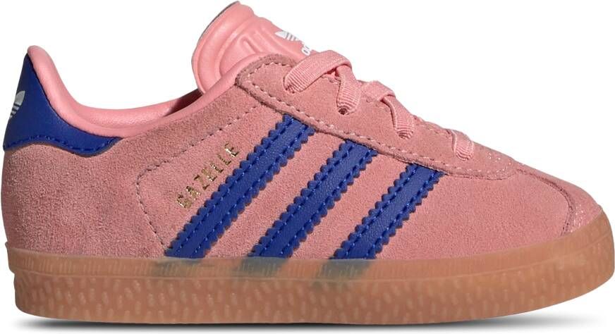 Adidas Gazelle Comfort Closure Elastic Laces Shoes Kids