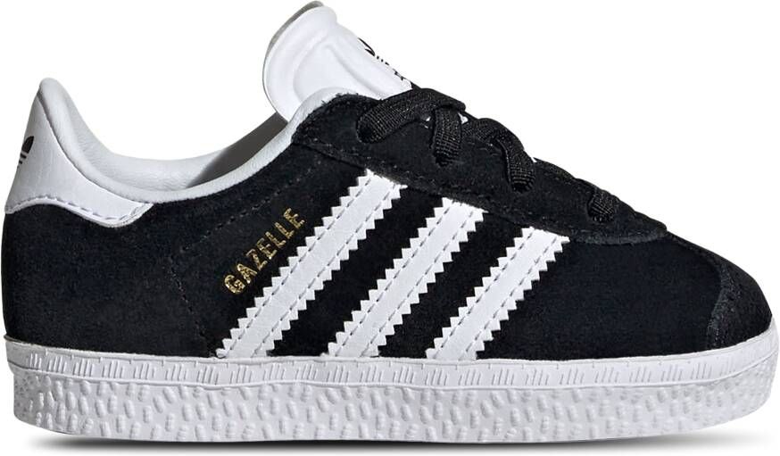 Adidas Originals Gazelle II Baby's Core Black Cloud White Cloud White Kind Core Black Cloud White Cloud White