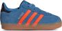 Adidas Originals Gazelle II Baby's Focus Blue Solar Orange Core Black Kind Focus Blue Solar Orange Core Black - Thumbnail 2