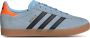 Adidas Originals Gazelle Junior Clear Sky Core Black Solar Orange Clear Sky Core Black Solar Orange - Thumbnail 1