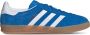 Adidas Originals Gazelle Indoor Blue Bird Cloud White Gum- Blue Bird Cloud White Gum - Thumbnail 4