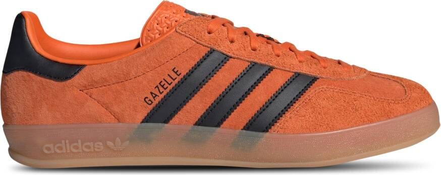 Adidas Originals Gazelle Indoor Orange Core Black Gum- Orange Core Black Gum