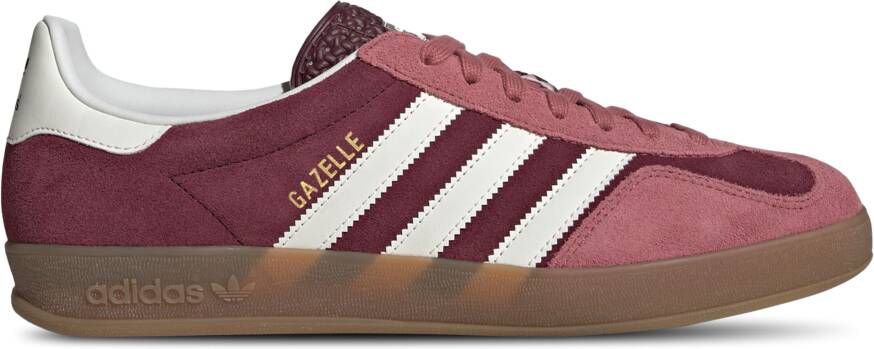 Adidas Originals Gazelle Indoor Maroon Cloud White Preloved Crimson Maroon Cloud White Preloved Crimson Schoenen