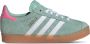 Adidas Originals Gazelle Children Hazy Green Cloud White Bliss Pink Hazy Green Cloud White Bliss Pink - Thumbnail 3