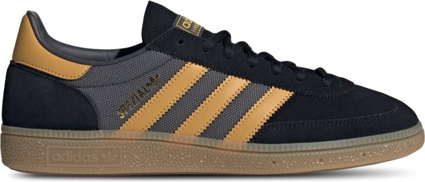 Adidas Originals Handball Spezial Core Black Preloved Yellow Grey Six- Core Black Preloved Yellow Grey Six