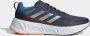 Adidas Performance Questar hardloopschoenen Questar donkerblauw blauw oranje - Thumbnail 3