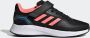 Adidas Perfor ce Runfalcon 2.0 sneakers zwart koraalrood lichtblauw kids - Thumbnail 2