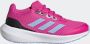 Adidas Sportswear RunFalcon 3 Sport Running Veterschoenen Kinderen Roze - Thumbnail 3