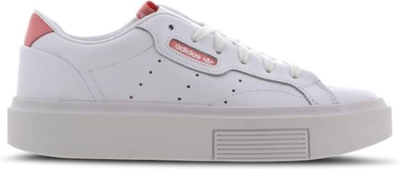 Adidas Sleek Super Dames Schoenen White Leer 2 3 Foot Locker