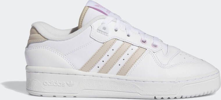 Adidas Originals Rivalry Low W Sneaker Basketball Schoenen ftwr white wonder beige orchid fusion maat: 41 1 3 beschikbare maaten:36 2 3 38 2 3 4