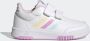 Adidas Sportswear Tensaur sneakers wit lichtblauw lila Imitatieleer 35 1 2 - Thumbnail 4