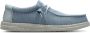HEYDUDE Wally Stretch Sox Heren Schoenen Blauw Maat: 40 Canvas Foot Locker - Thumbnail 2
