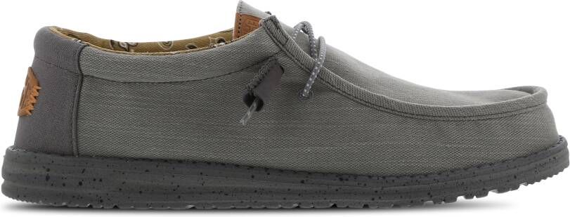 HEYDUDE Wally Washed Canvas Heren Schoenen