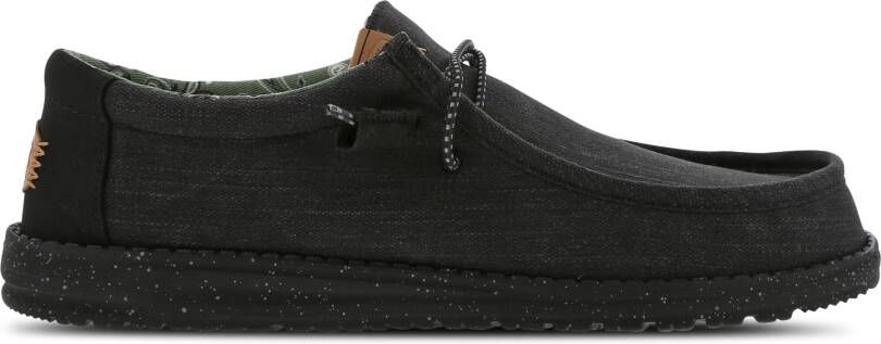 HEYDUDE Wally Washed Canvas Heren Schoenen