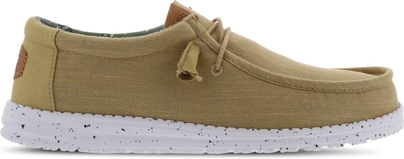 HEYDUDE Wally Washed Canvas Heren Schoenen