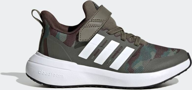 Adidas Sportswear FortaRun 2.0 Cloudfoam Schoenen met Elastische Veters en Klittenband