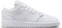 Jordan Air 1 Low (gs) Basketball Schoenen white white white maat: 36.5 beschikbare maaten:36.5 37.5 38.5 40 - Thumbnail 3