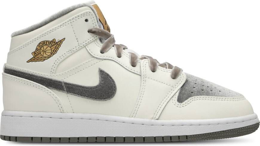 Jordan Air 1 Mid SE Kinderschoenen Wit