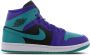 Jordan Zwarte Druif Mid Sneakers Multicolor Dames - Thumbnail 5