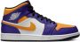 Jordan Air 1 Mid(Gs ) Dark Concord Taxi White Black Schoenmaat 36+ Shoes grade school DQ8423 517 - Thumbnail 2