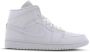 Jordan Air 1 Mid Basketball Schoenen white white white maat: 47.5 beschikbare maaten:41 42.5 43 44.5 45 46 47.5 45.5 - Thumbnail 3