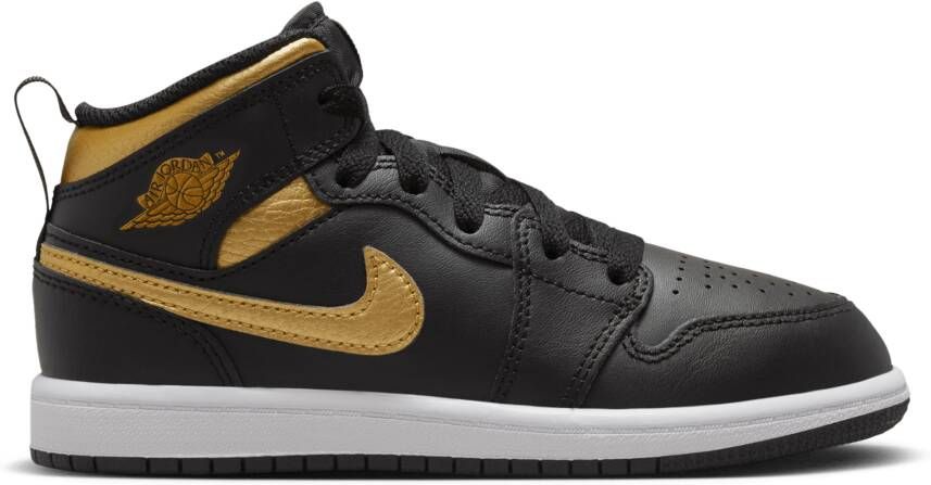 Jordan 1 Mid Voorschools Schoenen