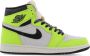 Jordan Air 1 Retro High Og Volt Black Sail Schoenmaat 40 1 2 Sneakers 555088 702 - Thumbnail 4