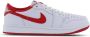 Jordan Air 1 Low OG 'White Red' herenschoenen Wit - Thumbnail 2