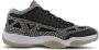 Jordan 11 Retro Heren Schoenen Black Leer Textil Synthetisch Foot Locker - Thumbnail 2