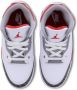 Air Jordan 3 Retro Fire Red (2022) (PS) DM0966-160 wit grijs rood kindersneaker sneaker hoog - Thumbnail 3