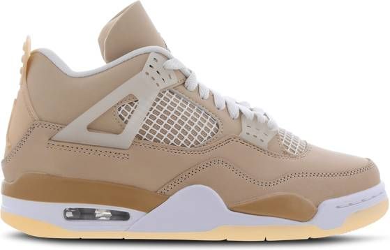 Jordan 4 Retro Dames Schoenen Brown Leer Synthetisch